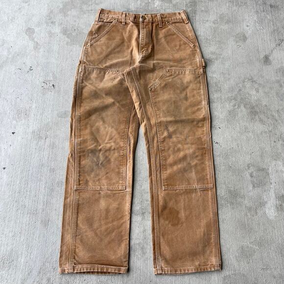 Carhartt Other - Vintage Y2K Carhartt brown double knee work wear carpenter pants
